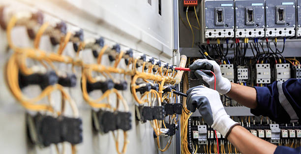 Professional Electrician technician working in View Park-Windsor Hills, CA